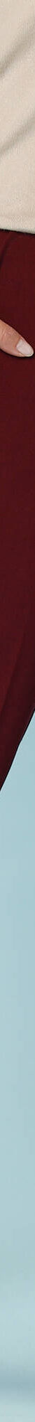 Pantalon cigarette uni, Spécial Petites (bordeaux) Pantalon cigarette uni, Spécial Petites (bordeaux)